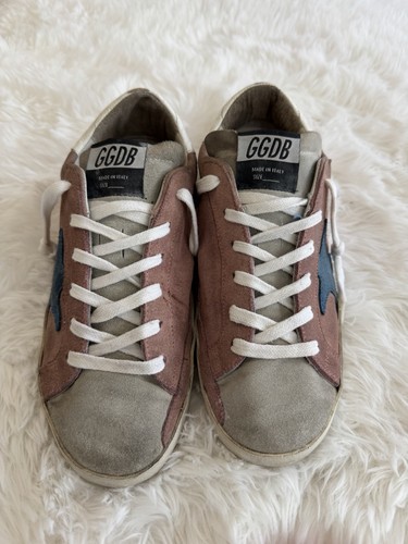 Women’s Golden Goose Deluxe Brand GGDB SuperStar (SSTAR) Sneakers - Size 37 US 7 - Picture 2 of 12