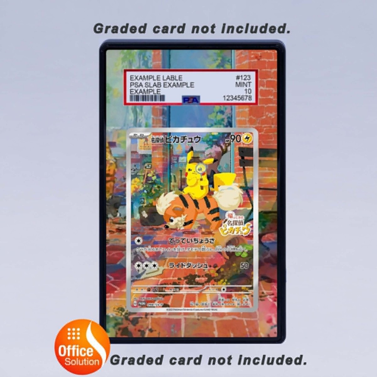examples of psa graded pokemon cards Detective Pikachu 098/SV-P Pokemon Extended Artwork For PSA CGC BGS or TAG