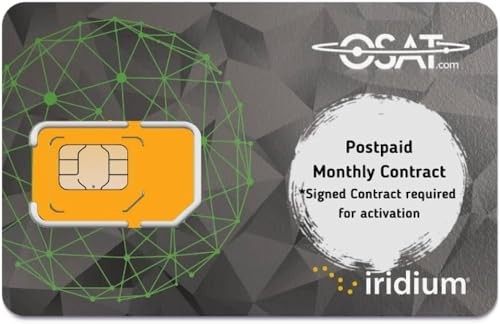 Iridium Satellite Phone Post-paid SIM Card - Picture 1 of 1