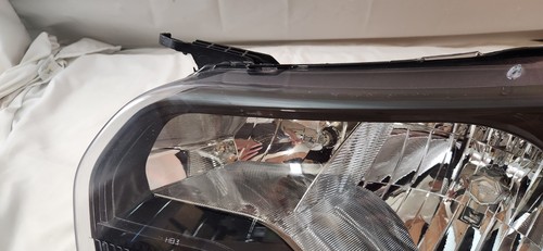 2015-2023 FORD TRANSIT VAN LEFT DRIVER SIDE HALOGEN HEADLIGHT OEM LAMP BLACK BEZ - Picture 4 of 18