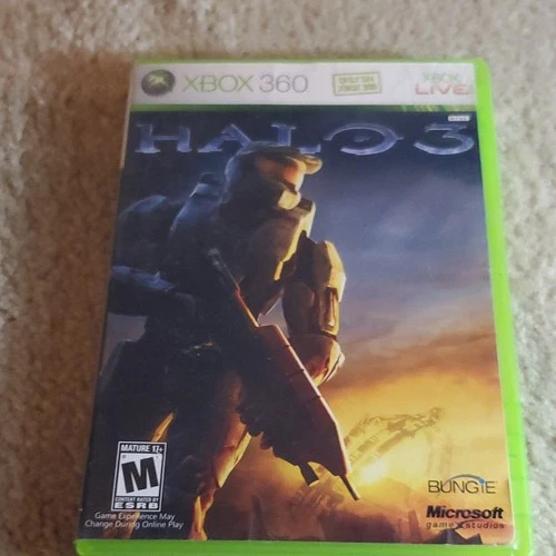 Microsoft Halo 3 Xbox 360 NTSC-U/C Shooter Multiplayer Game w/ Case & Disc