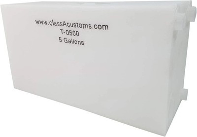 Class A Customs T-0500 One 5 Gallon RV Fresh and Gray Water Holding Tank RV Conc