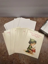 Vintage 80’s Plus Mark American Greetings Drummer Boy Christmas Cards Missing 3