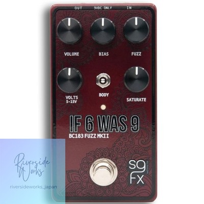 SolidGoldFX IF 6 WAS 9 BC183 MKII Fuzz Effekpedal für Gitarre gebraucht