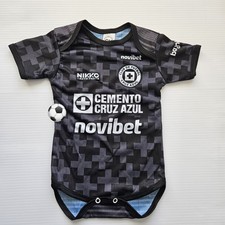 Cruz Azul baby Jersey black futbol jumpsuit b...
