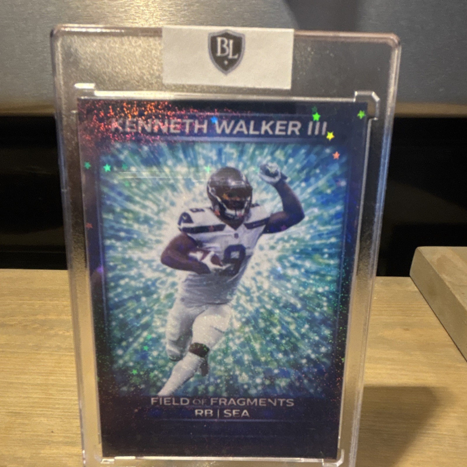 Leaf 2023 Field of Fragments Insert Kenneth Walker III Seahawks FOF-33