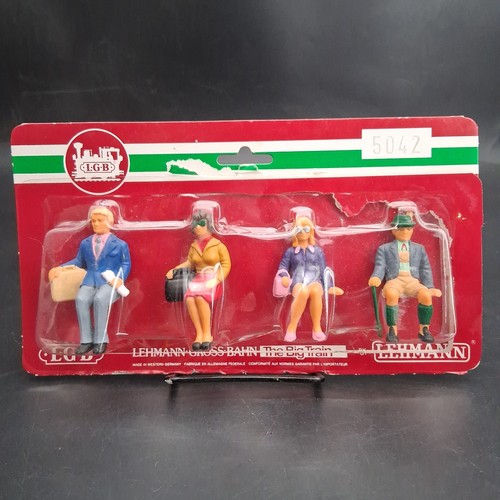 Juego de figuras sentadas escala LGB 5042 G en embalaje original usadas  | Condition: Used