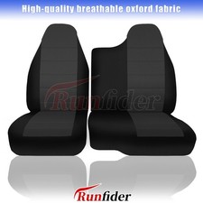 Front 6040 Split Bench Highback Seat Cover For Ford Ranger 1998-2003