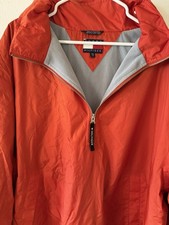 Tommy Hilfiger Mens Red Windbreaker Jacket  S...