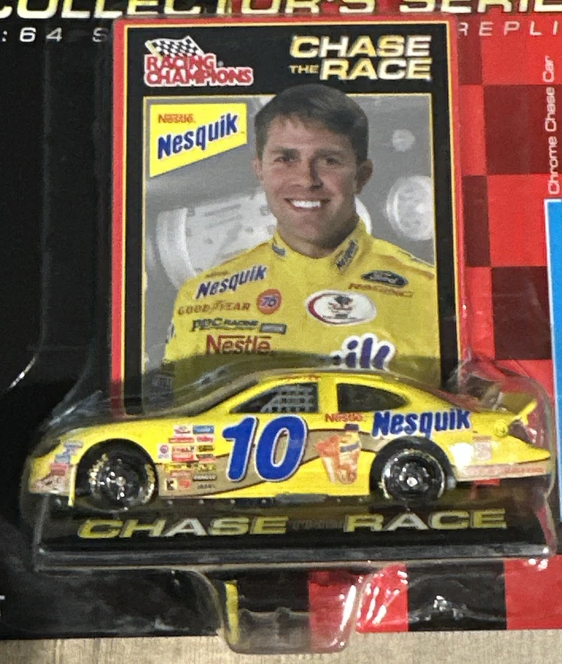 赛车冠军 #10 Scott Riggs 2002 纳斯卡雀巢奈斯奎克福特金牛座签名 — 第 4/4 张图片