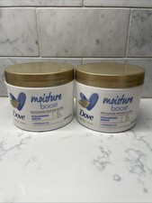 (2) 10 oz Dove Body Love Moisture Boost Pre-cleanse Shower Butter Hyaluronic NEW