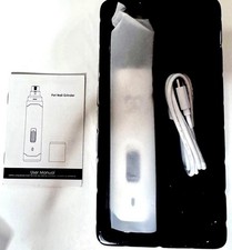 Dog Nail Grinder Quiet Electric Rechargeable Pet Nail Trimmer Low Noise USB