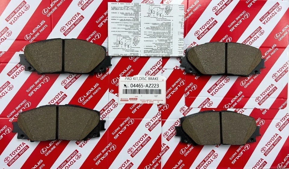 Для 2012-2019 Toyota Prius C 1,5 л передние керамические тормозные колодки OEM 04465-AZ223 новый - Изображение 3 из 4