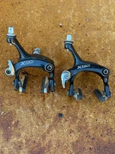 Xlab Branded Road Bike Caliper Brakes - Black - Racing Triathlon Touring Bicycle