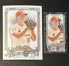 2025 Allen & Ginter #118 Michael McGreevy Black Border Mini & Base (N1)