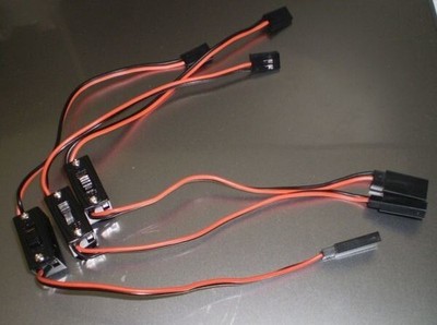 Futab Type 2-Wire Power Switch for 3 PCs Japan B4 Japan B4