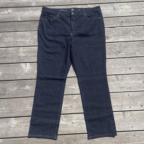 St. John's Bay gerades Bein dunkle Waschung Denim Jeans Plus Größe 20 - neu mit Etikett $ 50