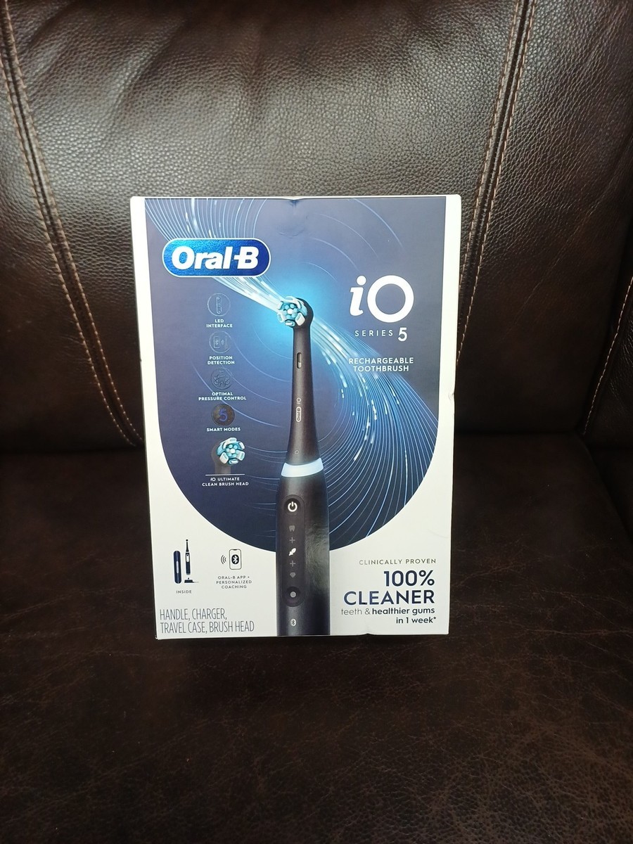 Oral-B iO Series 5 Electric Toothbrush - Black for sale online | eBay