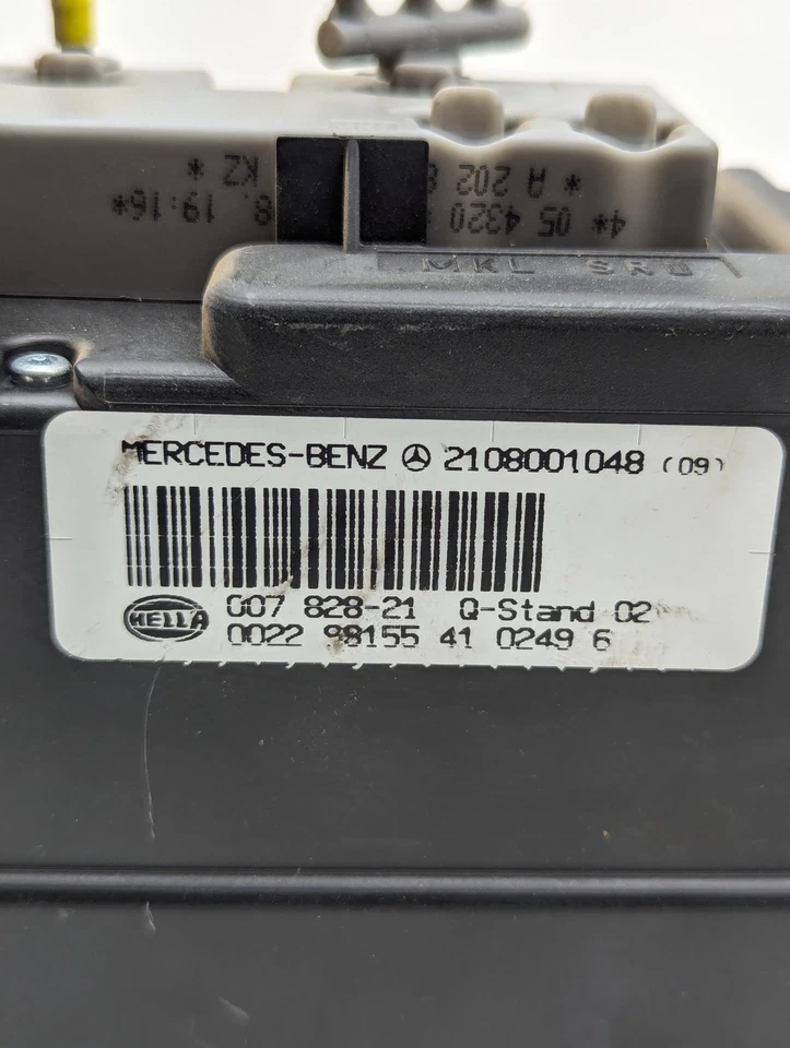 Bomba de vacío cerradura de puerta central 94-00 mercedes w208 clk430 c280 2108001048 Foto 2 de 4