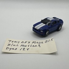 Auto World 2005 Mustang GT Blue Modified Tested HO Slot Car
