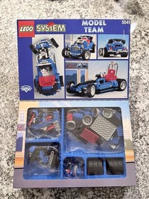 VINTAGE LEGO SYSTEM MODEL TEAM #5541  Blue Fury New Old Stock Factory Sealed