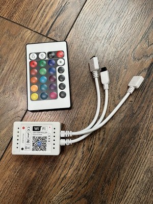 Wifi RGB Led Strip Controller APP Android IOS Alexa Google Smart Switch Schalter