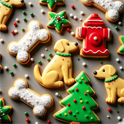 Feliz Navidog (50 Piece Mini Christmas Wooden Jigsaw Puzzle)