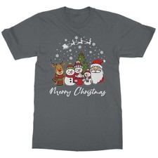 Cute Christmas Design Merry Xmas - Holiday Matching Unisex T-Shirt