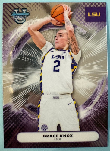 Grace Knox – 2025-26 Bowman University Best Basketball · Base Cards #56 Grace Knox