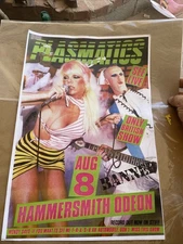 PLASMATICS WENDY O WILLIAMS 1980 HAMMERSMITH ODEON CONCERT POSTER/FLYER