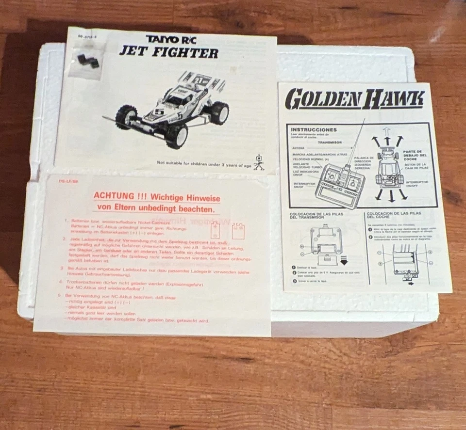 Dickie / Taiyo - Jet Fighter (Vintage RC Buggy) - Bild 2 von 4