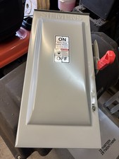 Siemens 3R Fusible Safety Switch/Discinnect HF363R 100A 600V 3P Used