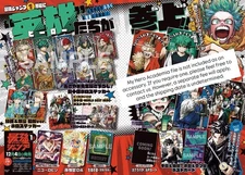 Pre Saikyo JUMP Jan 2026 My Hero Academia One Piece Card Robin Japan Magazine