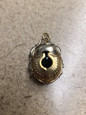 COPPERTIST.WU Scarab Pendant
