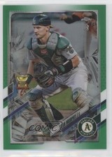 2021 Topps Chrome Ben Baller Edition Green Refractor 72/99 Sean Murphy #55 0c6