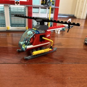 Lego City Fire Station 60004, Complete With Instructions, Used