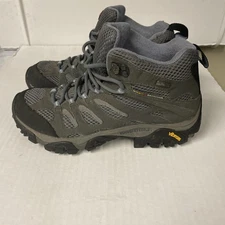 Merrell J87316 - Women's Moab Mid GORE-TEX XCR  Waterproof Grey/Periwinkle SZ 8