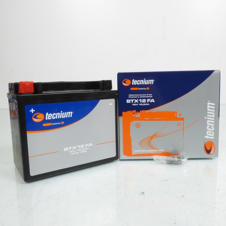 Batterie Tecnium YTX12 anti-vibrations pour sportive Kawasaki 900 ZX9R