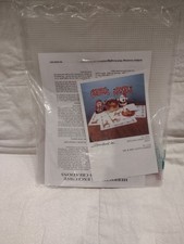 Herrschners Santa Basket Signs Craft Kit 1135 0025 Plastic Canvas Christmas J1