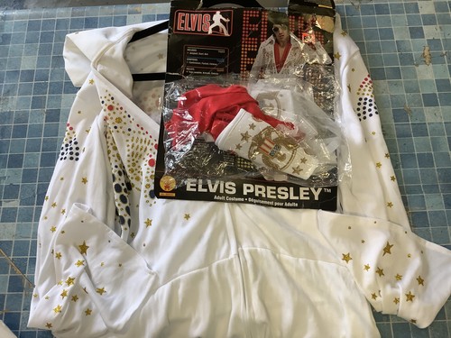 Rubies Elvis Presley Overall Erwachsenen Kostüm Medium (38-40 Jackengröße)