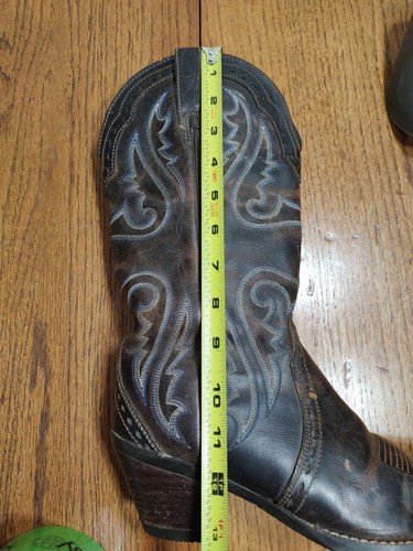 Botas Ariat Heritage Western Puntera X atrevidas Cuero Marrón Para Mujer 7 B 10010265 - Imagen 21 de 23