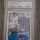 2017 Panini Score NFL Draft Rookie Patrick Mahomes II #2 PSA 9
