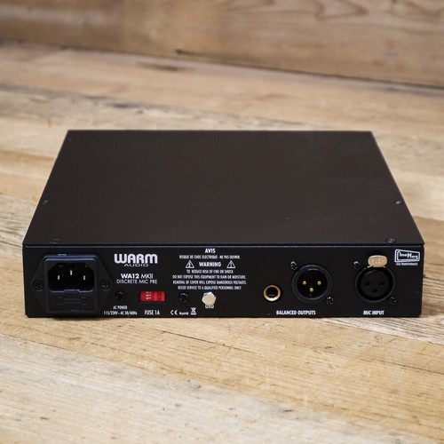 B-Stock Warm Audio WA12 MKII Black Single-Channel Preamplifier WA-12 MK2 Preamp - Picture 4 of 4