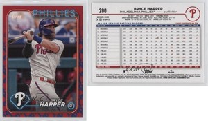 2024 Topps Series 1 Team Color Border Bryce Harper #200