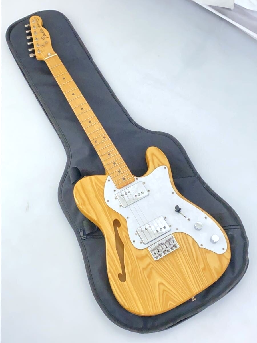 Fender Japan Thinline Telecaster Guitar TN72 Natural Humbucker PU