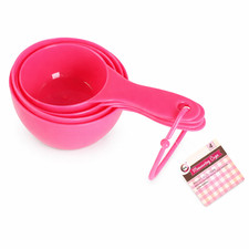 4-Piece Measuring Cups Set: Durable, Stackable & Easy-to-Clean Kitchen Essential