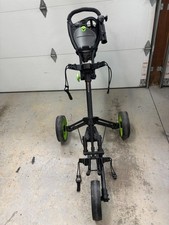CP Golf Go Plus Push Pull Walker Cart 3 Wheel With Cup Holder Fully Collapsible