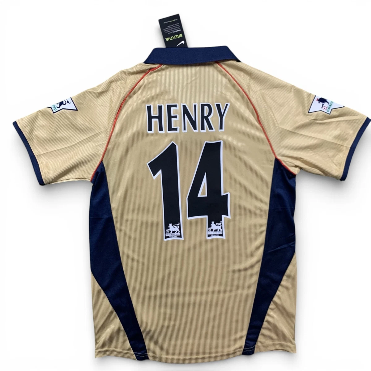 Nike Arsenal Gold International Club Soccer Fan Apparel and
