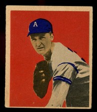 1949 Bowman 41 Lou Brissie Philadelphia Athletics EX SHARP