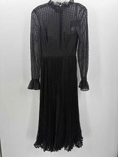 Pre-Owned Ieena for Mac Duggal Black Size 0 Maxi Evening Gown